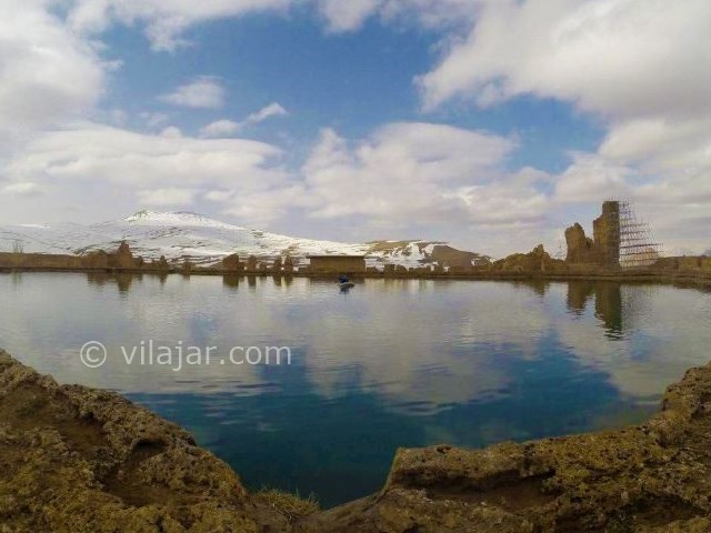 عکس اصلی شماره 13 - دریاچه تخت سلیمان تکاب