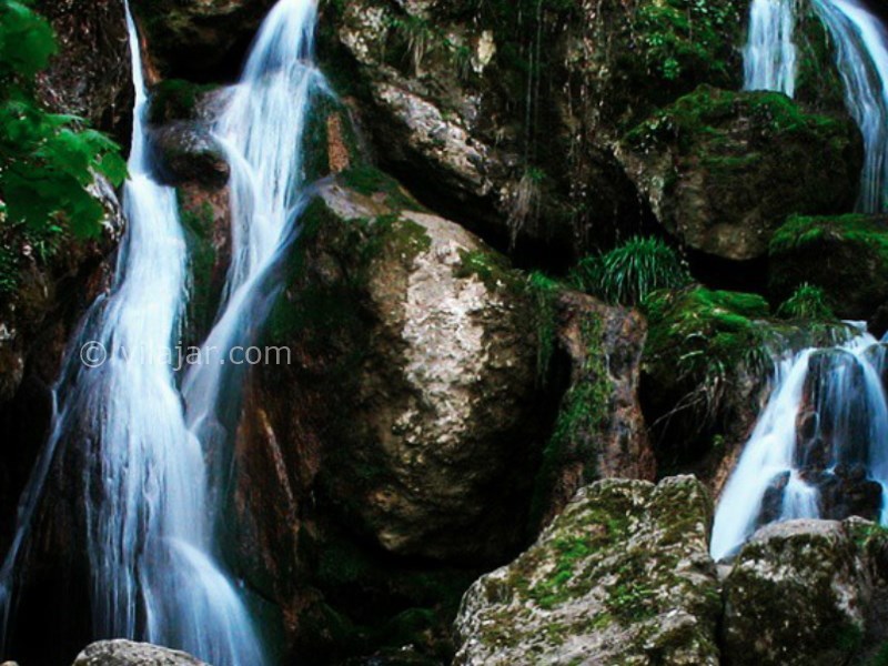 عکس اصلی شماره 1 - آبشار پشمکی در پاقلعه گلستان