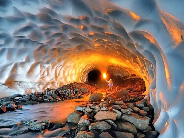 عکس اصلی شماره 1 - تونل برفی ازنا