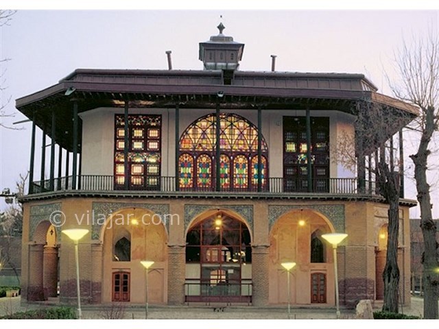 عکس شماره 9 - عمارت چهل ستون (کلاه فرنگی)