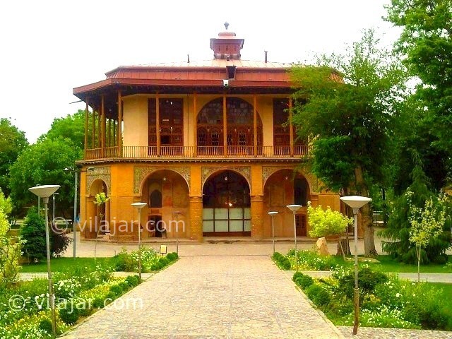 عکس شماره 12 - عمارت چهل ستون (کلاه فرنگی)