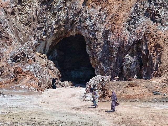 عکس شماره 5 - غار نمکدان جزیره قشم