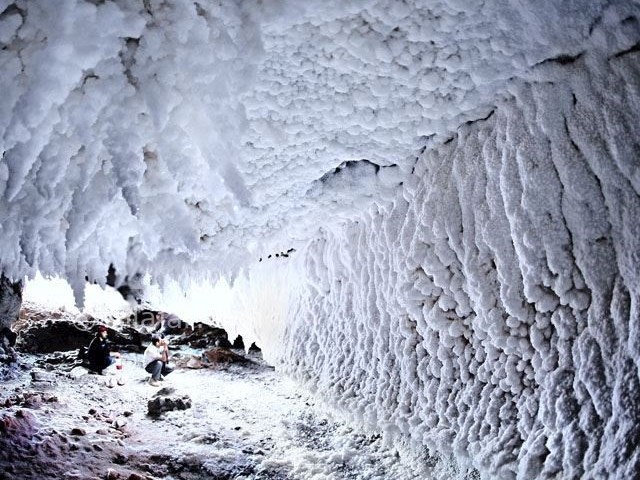 عکس شماره 11 - غار نمکدان جزیره قشم