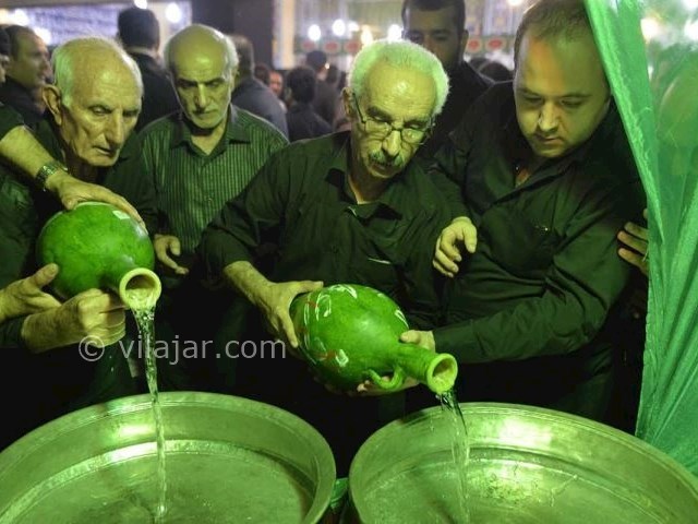 عکس شماره 4 - آیین سنتی طشت گذاری