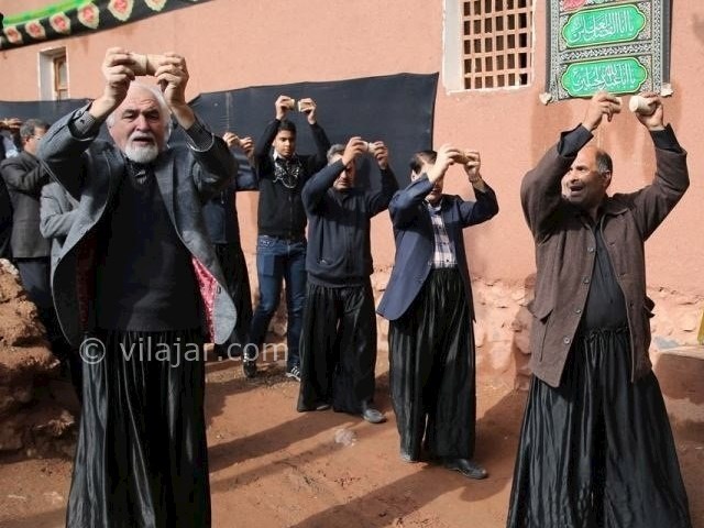 عکس شماره 6 - مراسم جغجغه زنی در ابیانه