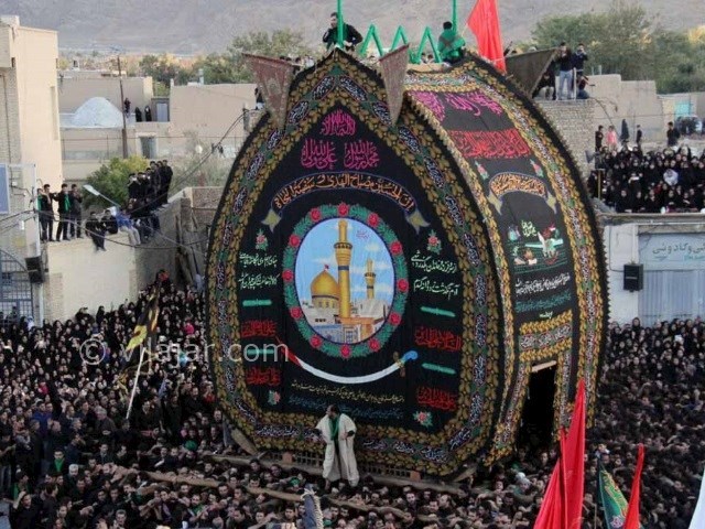 عکس شماره 3 - آیین نخل گردانی مشهد اردهال