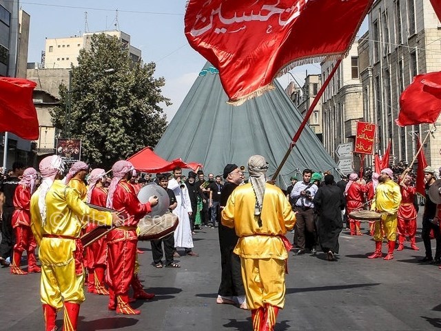 عکس شماره 6 - آیین خیمه سوزان ظهر عاشورا