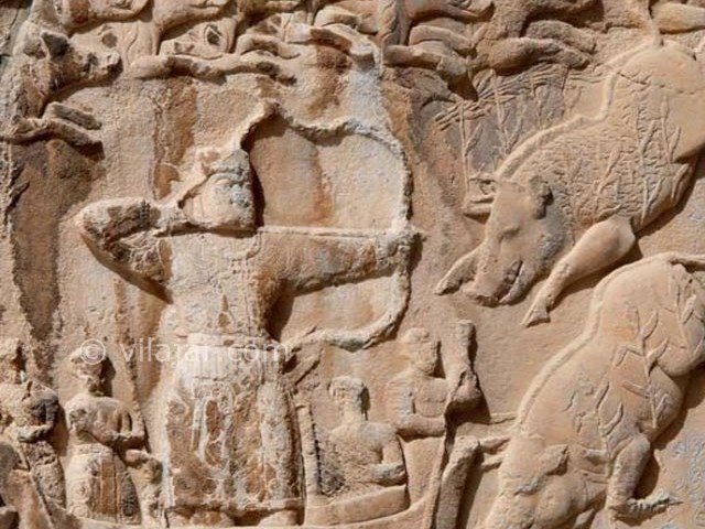 عکس شماره 12 - طاق بستان کرمانشاه