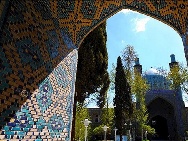 عکس شماره 16 - مدرسه چهار باغ اصفهان