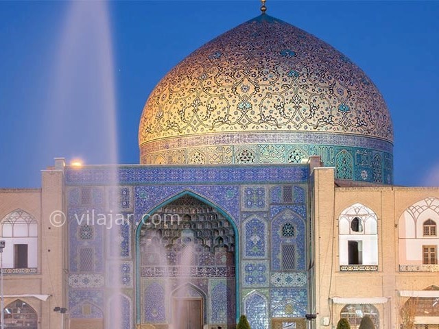 عکس شماره 4 - مسجد شیخ لطف ‌الله اصفهان