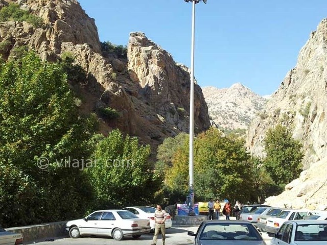 عکس شماره 4 - روستا و تنگه مهریان یاسوج