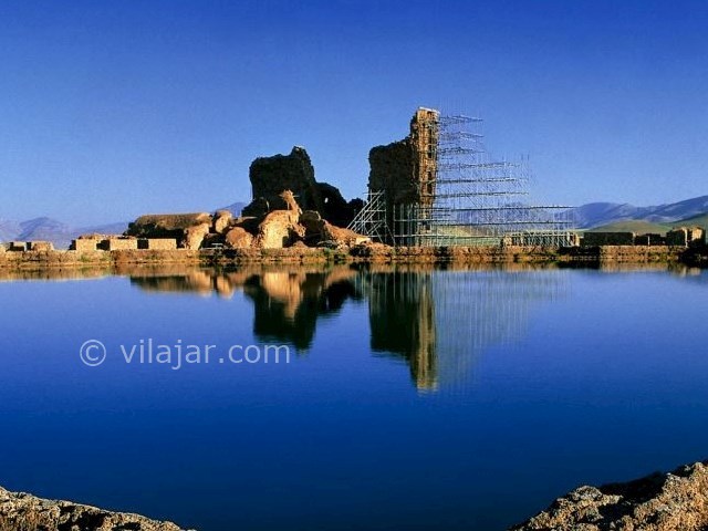 عکس شماره 8 - دریاچه تخت سلیمان تکاب