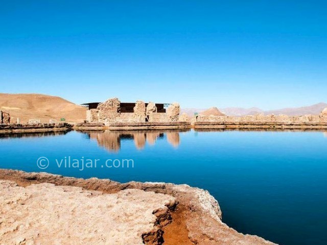 عکس شماره 10 - دریاچه تخت سلیمان تکاب