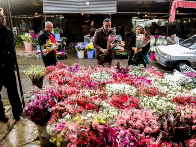 عکس شماره 12 - بازارهای گل در تهران
