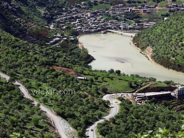 عکس شماره 12 - روستا و سد داریان