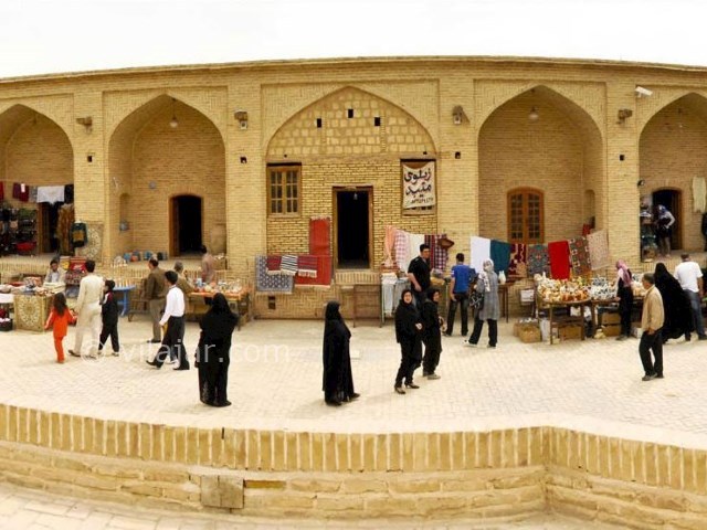 عکس شماره 11 - کارونسرای شاه عباسی میبد