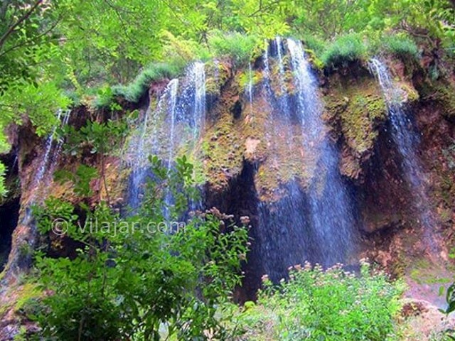 عکس شماره 3 - روستا و آبشار اخلمد