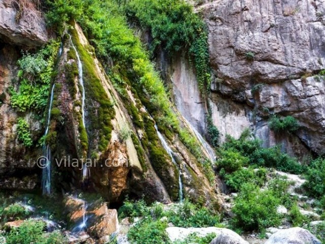 عکس شماره 12 - روستا و آبشار اخلمد