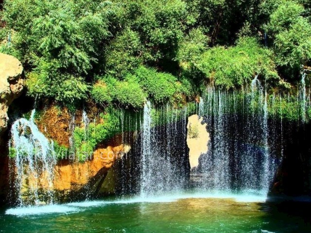 عکس شماره 5 - آبشار آب ملخ سمیرم