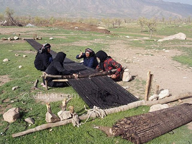 عکس شماره 6 - سیاه چادر پناهگاه عشایر