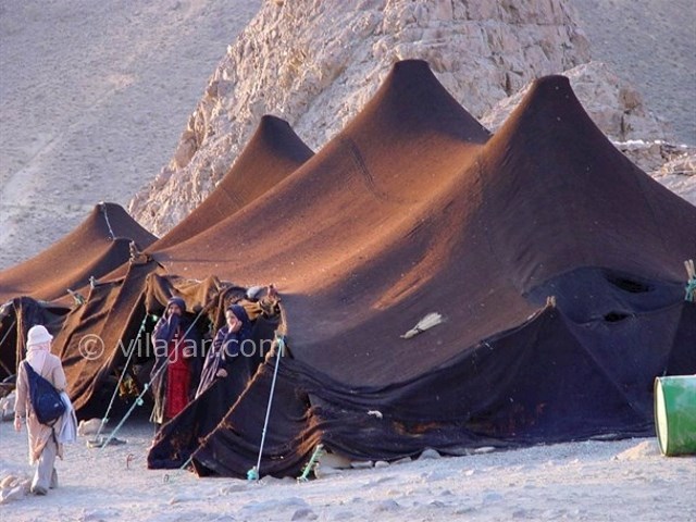 عکس شماره 7 - سیاه چادر پناهگاه عشایر