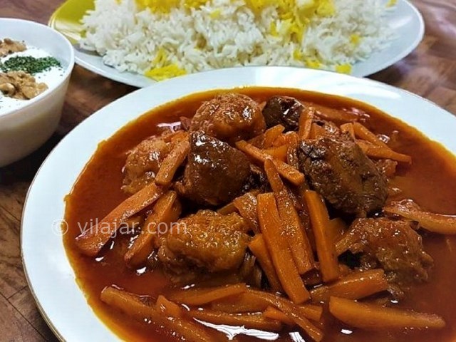 عکس شماره 3 - خورش هویج تبریزی