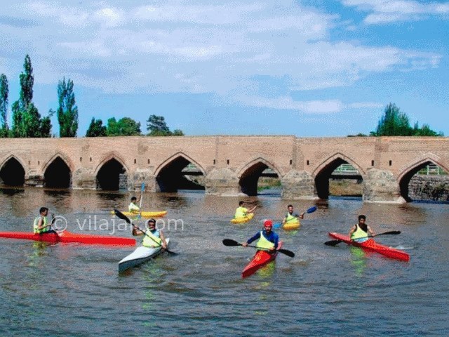 عکس شماره 9 - پل هفت چشمه اردبیل