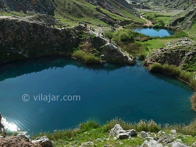 عکس اصلی شماره 14 - دریاچه دو قلو سیاه گاو آبدانان