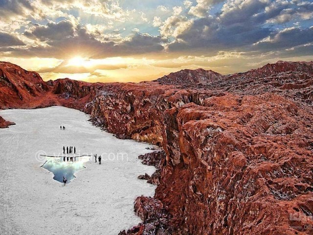 عکس شماره 14 - گنبد های نمکی طغرود قم