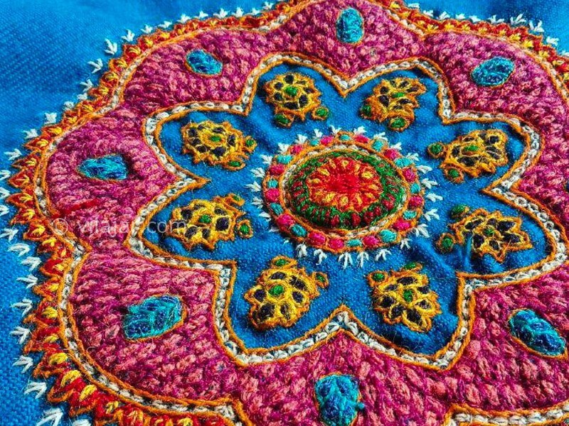 عکس شماره 6 - پته دوزی کرمان