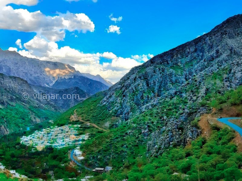 عکس اصلی شماره 1 - روستای بلبر اورامان کردستان