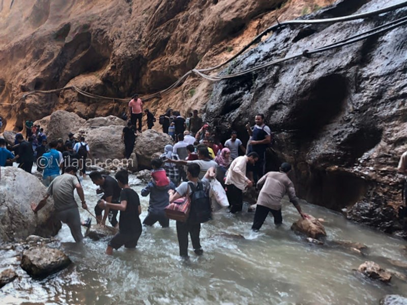 عکس شماره 16 - آبشار تنگ واشی در فیروزکوه