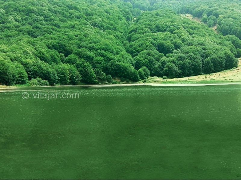عکس شماره 9 - روستا بره سر و دریاچه ویستان