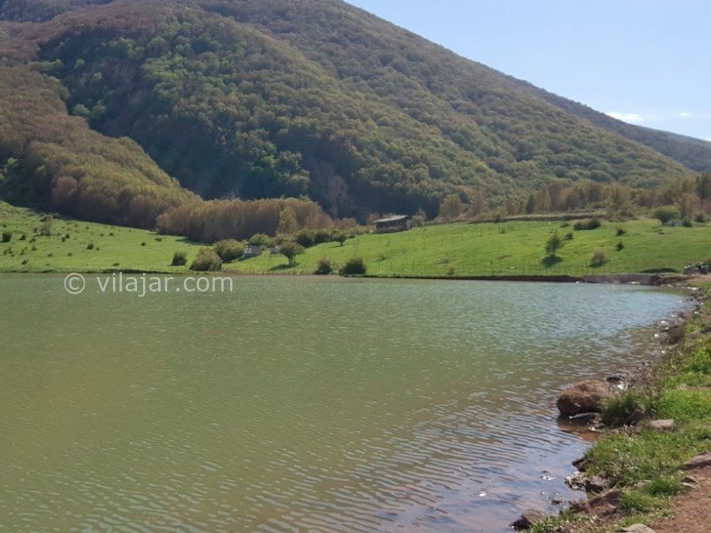 عکس شماره 11 - روستا بره سر و دریاچه ویستان