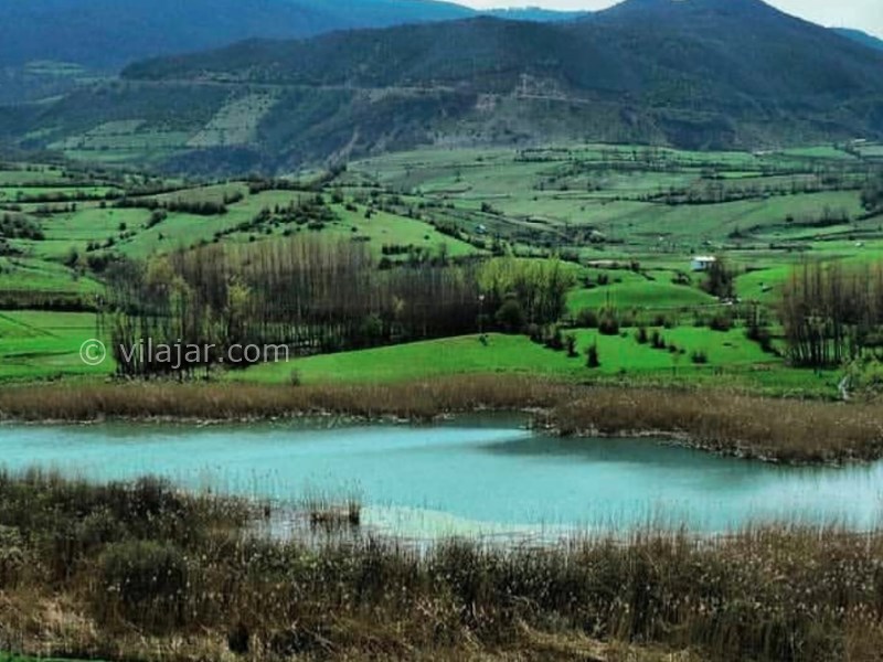 عکس شماره 13 - روستا بره سر و دریاچه ویستان