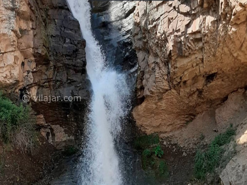 عکس شماره 6 - آبشار سنج در جاده چالوس