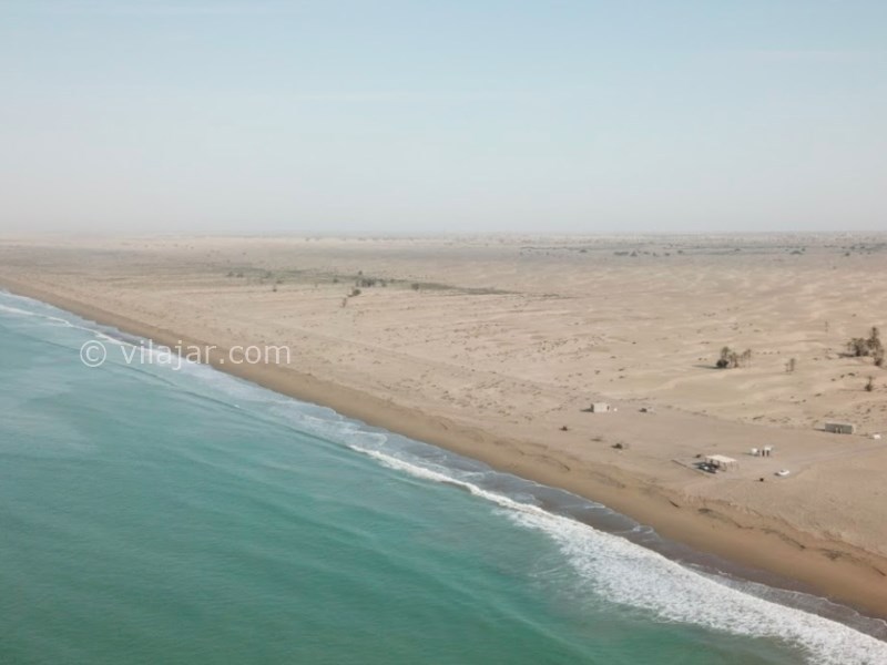 عکس شماره 6 - ساحل روستای درک در سیستان