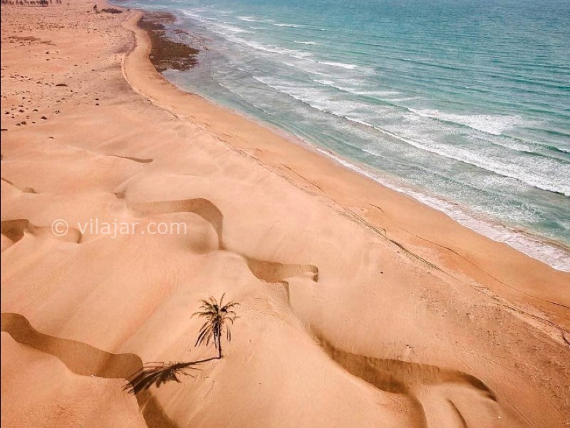 عکس شماره 9 - ساحل روستای درک در سیستان