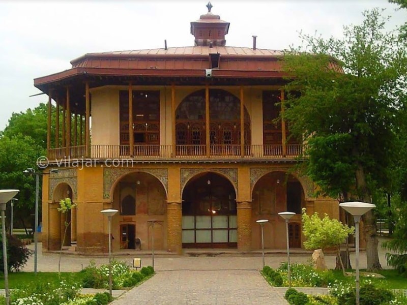 عکس شماره 17 - عمارت چهل ستون (کلاه فرنگی)