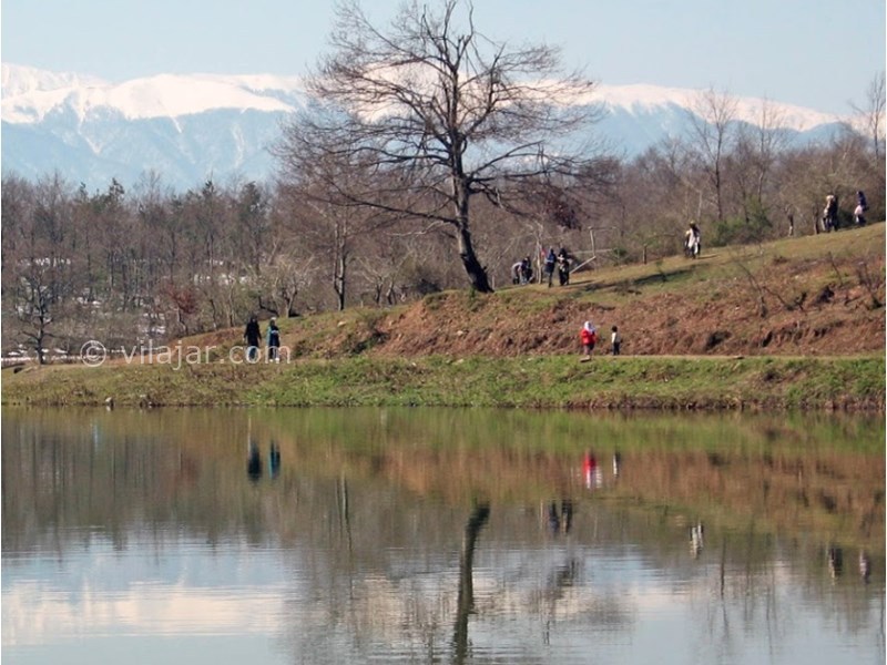 عکس شماره 12 - روستا و دریاچه سقالکسار