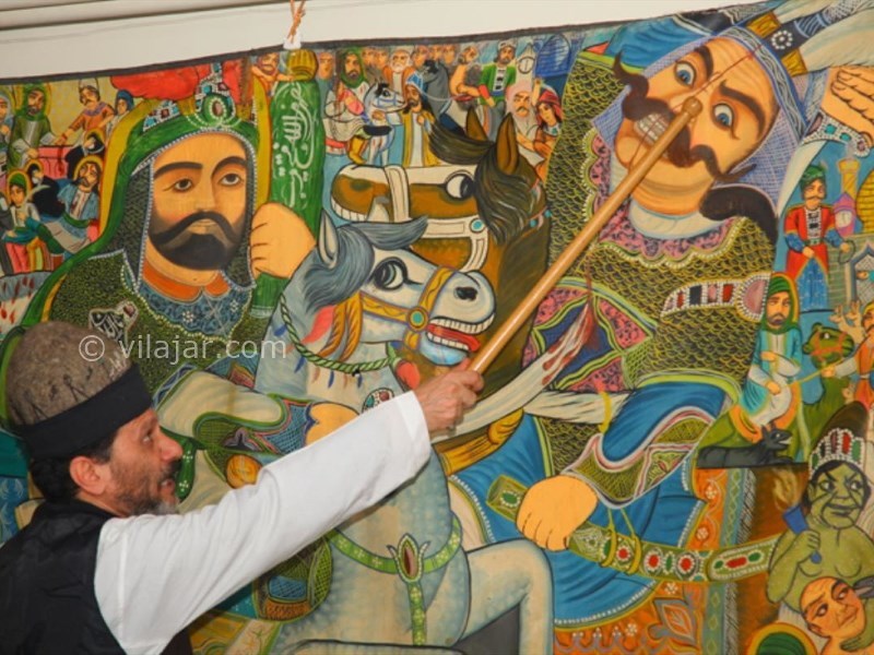 عکس شماره 3 - هنر پرده خوانی در ایران