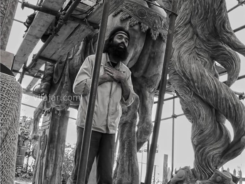 عکس شماره 4 - مجسمه‌ کوروش در کلاردشت