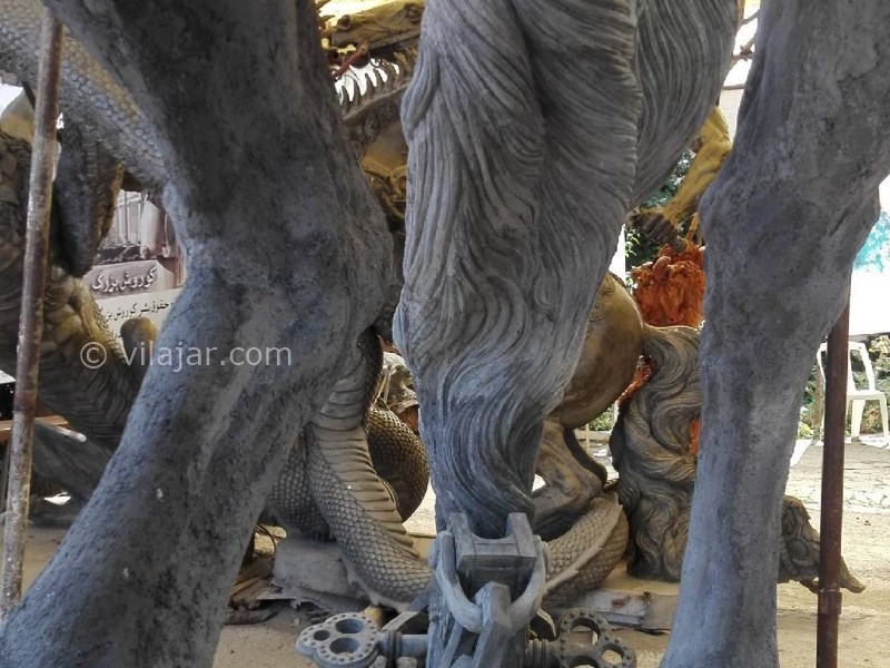 عکس شماره 7 - مجسمه‌ کوروش در کلاردشت