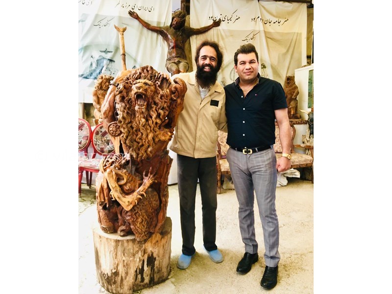 عکس شماره 11 - مجسمه‌ کوروش در کلاردشت