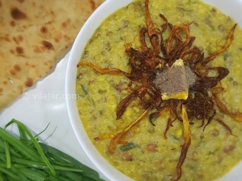 عکس شماره 7 - آش سبزی شیرازی