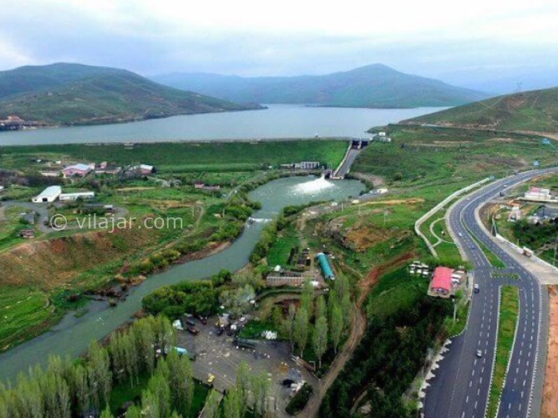 عکس شماره 3 - دریاچه و سد مهاباد