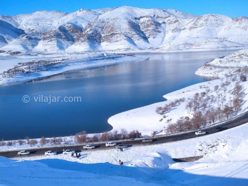 عکس اصلی شماره 12 - دریاچه و سد مهاباد