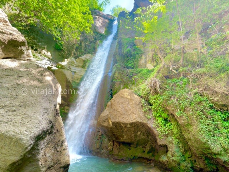 عکس شماره 14 - روستا و آبشار کلشتر