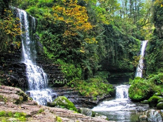 عکس اصلی شماره 2 - آبشار زمرد حویق گیلان
