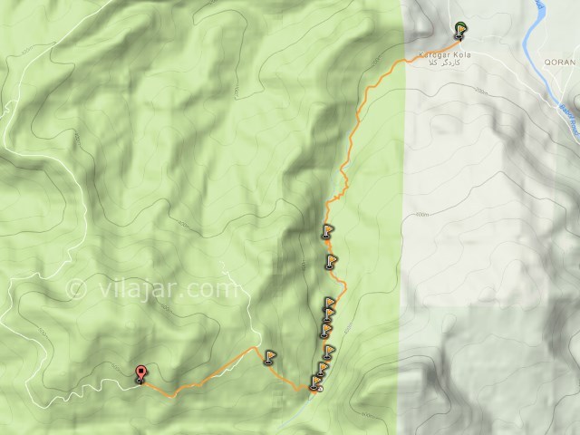 عکس شماره 9 - هفت آبشار یا آبشار تیرکن